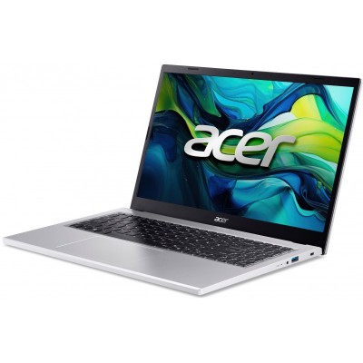 Ноутбук Acer Aspire Go AG15-71P 15.6" FHD IPS, Intel i5-13420H, 16GB, F512GB, UMA, Lin, сріблястий