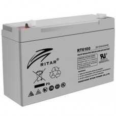 Батарея до ДБЖ Ritar AGM RT6100, 6V-10Ah (RT6100) Батарея до ДБЖ Ritar AGM RT6100, 6V-10Ah (RT6100)