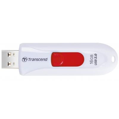 USB флеш накопитель Transcend 16GB JetFlash 590 White USB 2.0 (TS16GJF590W)