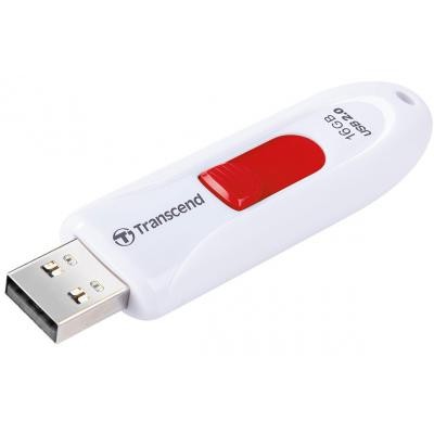 USB флеш накопитель Transcend 16GB JetFlash 590 White USB 2.0 (TS16GJF590W)