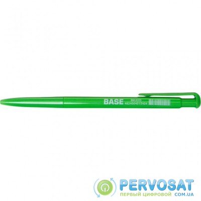 Ручка шариковая BUROMAX retractable BASE, 0.7 мм, blue, SET*3 (BM.8205-0143)