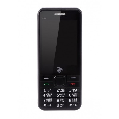 Мобільний телефон 2E E280 Dual Sim Black