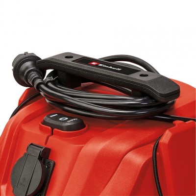 Пилосос професійний Einhell TC-VC 1825 А, 1250 Вт, пластик 25 л, 180 мбар, шланг 2.5 м, кабель 3 м, розетка 2.2 кВт, 4.2 кг