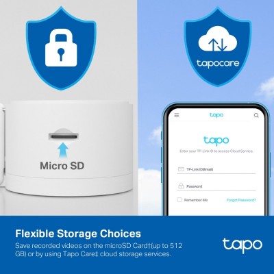 IP-Камера TP-LINK Tapo C125 4MP N300 microSD motion detection, штучний інтелект IP-Камера TP-LINK Tapo C125 4MP N300 microSD motion detection, штучний інтелект