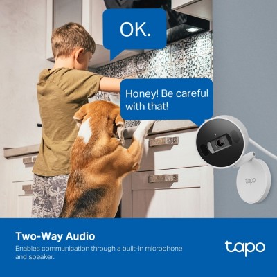 IP-Камера TP-LINK Tapo C125 4MP N300 microSD motion detection, штучний інтелект IP-Камера TP-LINK Tapo C125 4MP N300 microSD motion detection, штучний інтелект