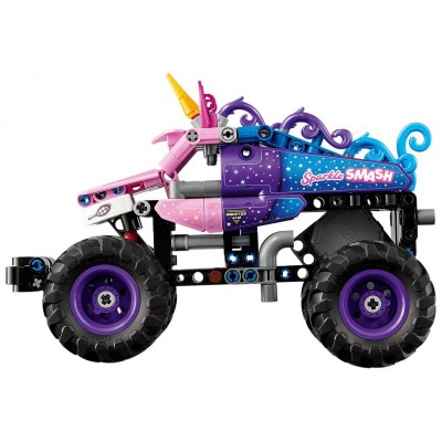 Конструктор LEGO Technic Monster Jam™ Sparkle Smash™ із функцією «Pull-Back» Конструктор LEGO Technic Monster Jam™ Sparkle Smash™ із функцією «Pull-Back»