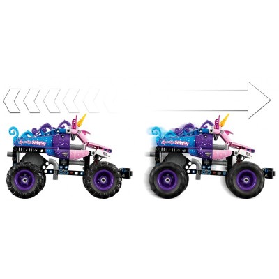 Конструктор LEGO Technic Monster Jam™ Sparkle Smash™ із функцією «Pull-Back» Конструктор LEGO Technic Monster Jam™ Sparkle Smash™ із функцією «Pull-Back»