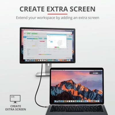 Переходник Trust Calyx USB-C to HDMI Adapter Cable (23332_TRUST)