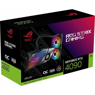 Відеокарта ASUS GeForce RTX 4090 24GB GDDR6X STRIX OC GAMING LC ROG-STRIX-LC-RTX4090-O24G-GAMING