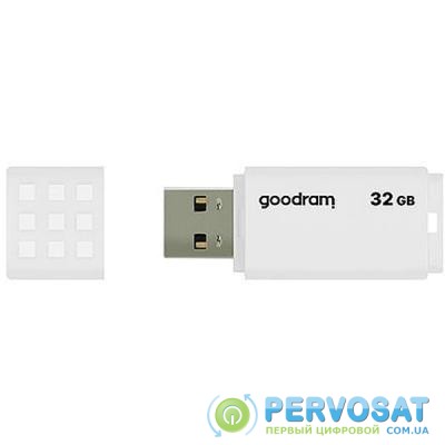 USB флеш накопитель GOODRAM 32GB UME2 White USB 2.0 (UME2-0320W0R11)