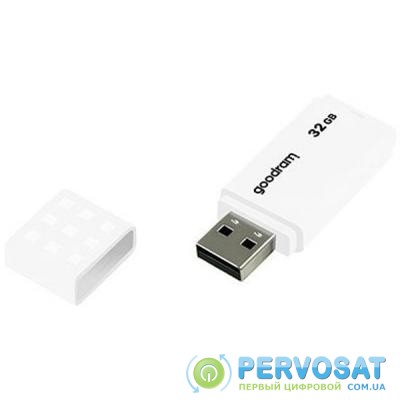 USB флеш накопитель GOODRAM 32GB UME2 White USB 2.0 (UME2-0320W0R11)