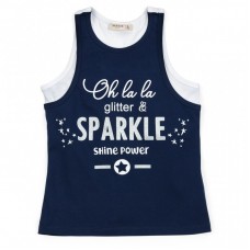 Футболка дитяча Breeze "SPARKLE" (12482-128G-blue) Футболка дитяча Breeze "SPARKLE" (12482-128G-blue)