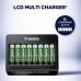 Зарядное устройство для аккумуляторов Varta LCD MULTI CHARGER PLUS (57681101401)