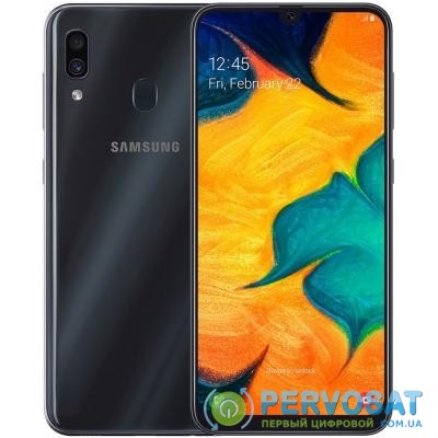 Мобильный телефон Samsung SM-A305F/64 (Galaxy A30 64Gb) Black (SM-A305FZKOSEK)