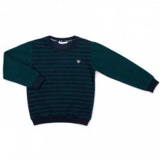 Кофта Breeze в смужку (9896-134B-green) Кофта Breeze в смужку (9896-134B-green)