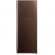 Холодильник с верхней мороз. HITACHI R-VG470PUC8GBW, 177х72х68см, 2 дв., Х- 286л, М- 109л, A++, NF, Інвертор, Коричневий (скло)
