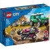 Конструктор LEGO City Great Vehicles Транспортер гоночного багги 210 деталей (60288)