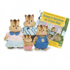 Набір фігурок Li`l Woodzeez Сім'я Бурундуков 4од, книжка EN Набір фігурок Li`l Woodzeez Сім'я Бурундуков 4од, книжка EN