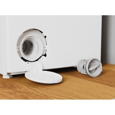 Пральна машина Indesit вертикальна, 6кг, 1000, C, 60см, дисплей, білий