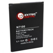 Акумуляторна батарея для телефону EXTRADIGITAL Samsung GT-N7100 Galaxy Note 2 (3100 mAh) (BMS6317) Акумуляторна батарея для телефону EXTRADIGITAL Samsung GT-N7100 Galaxy Note 2 (3100 mAh) (BMS6317)