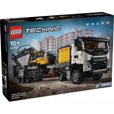 Конструктор LEGO Technic Вантажівка Volvo FMX і Електричний екскаватор EC230