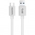 Дата кабель USB 3.1 - USB-C 3.1A 1.0m ADATA (ACA3AL-100CM-CSV)