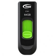 USB флеш накопичувач Team 64GB C141 Green USB 2.0 (TC14164GG01) USB флеш накопичувач Team 64GB C141 Green USB 2.0 (TC14164GG01)