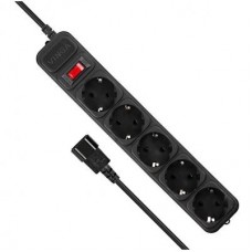 Мережевий фільтр живлення Vinga VBX5-5-75 Мережевий фільтр живлення Vinga VBX5-5-75