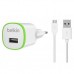 Зарядное устройство Belkin USB Micro Charger (220V + microUSB сable, USB 1Amp), white (F8M710vf04-WHT)