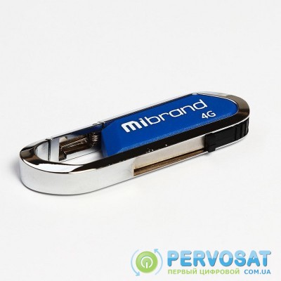 USB флеш накопитель Mibrand 4GB Aligator Blue USB 2.0 (MI2.0/AL4U7U)