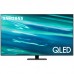 Телевiзор 75&quot; QLED 4K Samsung QE75Q80AAUXUA Smart, Tizen, Gray