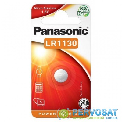 Батарейка LR-1130 PANASONIC (LR-1130EL/1B)