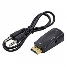 Перехідник ST-Lab HDMI male (PC/laptop) - VGA F(Monitor) (U-991 black) Перехідник ST-Lab HDMI male (PC/laptop) - VGA F(Monitor) (U-991 black)