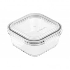 Контейнер для зберігання Ardesto Gemini 500 мл, квадратний, боросилікатне скло Контейнер для зберігання Ardesto Gemini 500 мл, квадратний, боросилікатне скло