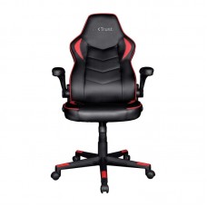 Крісло Trust GXT 704 RAVY, ПУ шкіра, Foldable Armrests, до 150кг, Чорно-червоний Крісло Trust GXT 704 RAVY, ПУ шкіра, Foldable Armrests, до 150кг, Чорно-червоний