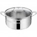 Набір посуду Tefal Jamie Oliver Cook Smart 8 предметів, нержавіюча сталь, з кришкою, 16 см, 24 см, 25 см, 24 см, 28 см