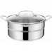 Набір посуду Tefal Jamie Oliver Cook Smart 8 предметів, нержавіюча сталь, з кришкою, 16 см, 24 см, 25 см, 24 см, 28 см