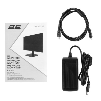 Монітор 2E 23.8" B2424B D-Sub, HDMI, VA, 100Hz, FreeSync