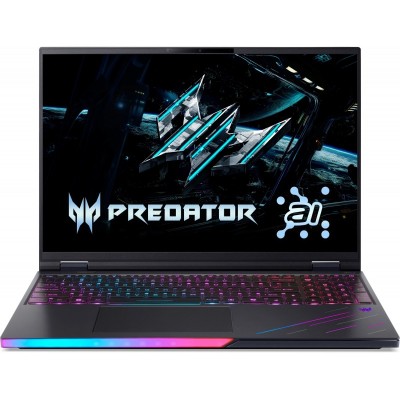 Ноутбук Acer Predator Helios 16 PH16-73 16" OLED, Intel U9-275HX, 32GB, F1TB, NVD5070Ti-12, Lin, чорний