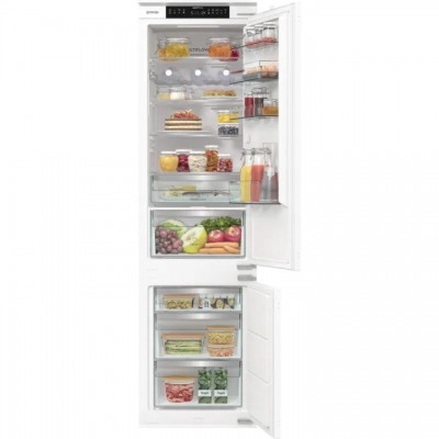 Холодильник Gorenje вбудований з нижн. мороз., 193,7x69x55см, 2 двері,284(76)л, А+, NF+, Зона св-ті, Диспл, Wi-Fi, Біли