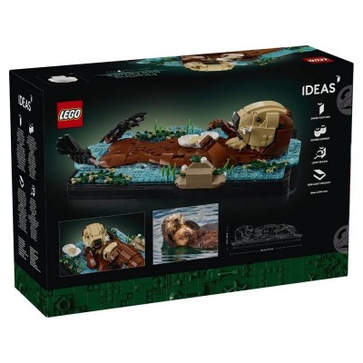 Конструктор LEGO Ideas Пливучі морські видри