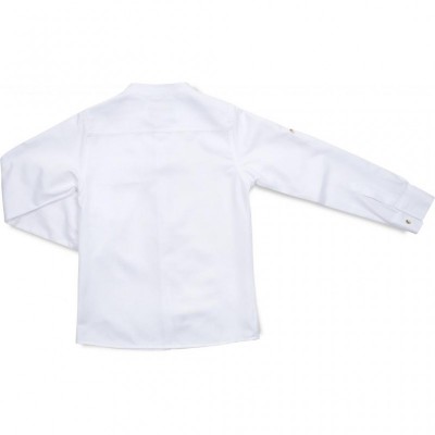 Сорочка Breeze з коміром стійкою (G-379-140B-white)