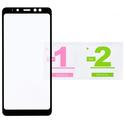 Скло захисне 2E для Samsung Galaxy A8+ 2018 3D Edge Glue (2E-TGSG-GA8P-3D)
