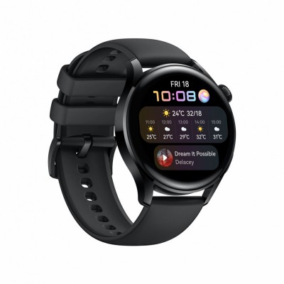 Смарт-годинник Huawei Watch 3 Black (55026820)
