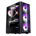 Корпус Zalman N4 REV1, без БЖ, 1xUSB3.0, 2xUSB2.0, 3x140mm RGB fans, 3x120mm RGB fans, TG Side Window, ATX, Black