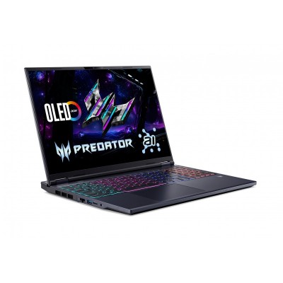 Ноутбук Acer Predator Helios Neo 16 PHN16-73 16" WQXGA, Intel U9-275HX, 64GB, F2TB, NVD5070Ti-12, Win11, чорний