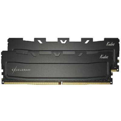 Модуль пам'яті для комп'ютера DDR4 16GB (2x8GB) 3000 MHz Kudos Black eXceleram (EKBLACK4163016AD)