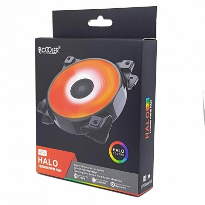 Кулер до корпусу PcСooler Halo RGB 120мм