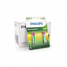 Акумулятор Philips AAA 950mAh Ni-MH * 2 (R03B2A95T/93) Акумулятор Philips AAA 950mAh Ni-MH * 2 (R03B2A95T/93)