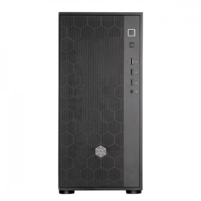 Корпус SilverStone Fara FAR1B-G-V2 без БЖ, 2xUSB3.0, 1xUSB2.0, 1x120мм, VGA 340мм, LCS ready, TG Side Panel, ATX, чорний